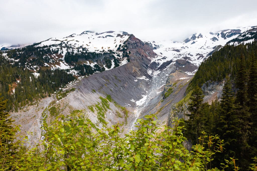 Nisqually Glacier Vista in Mount Rainier National Park