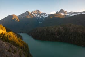 Mountains in North Cascades National Park