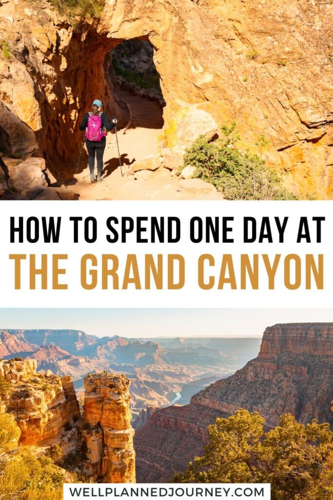 Grand Canyon in one day Pinterest Pin