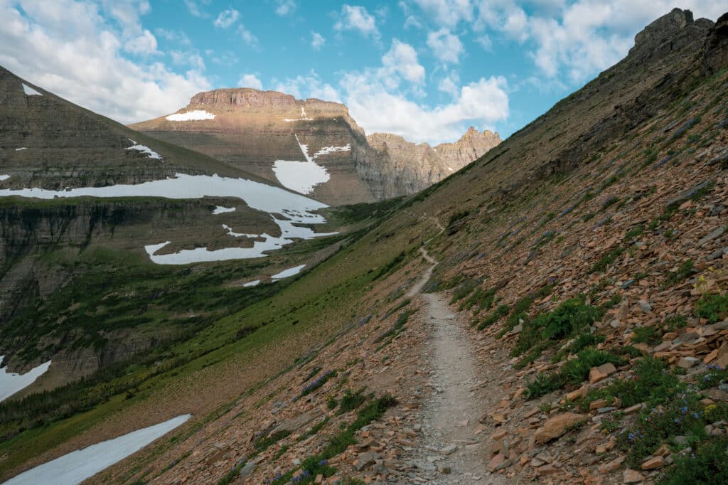 Trail to Piegan Pass in Glacier National Park