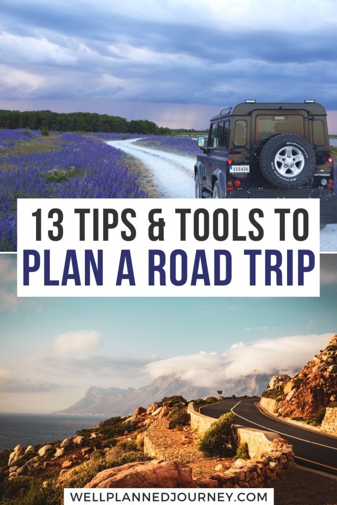 Plan a Road Trip Pinterest Pin