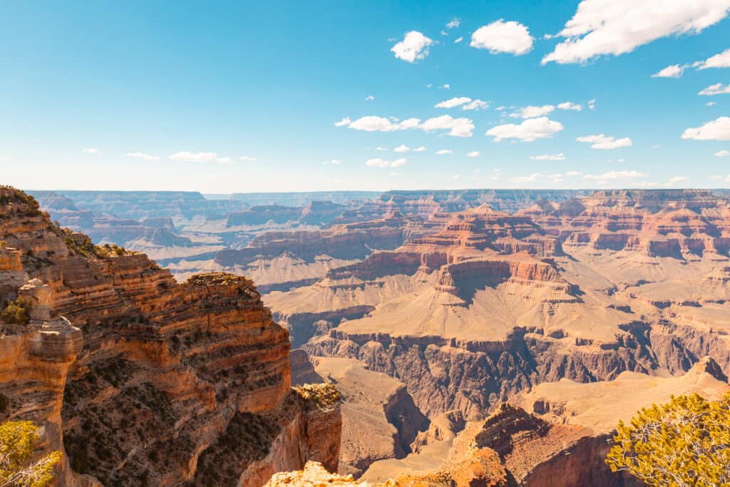 Powell Point in Grand Canyon National Park South Rim