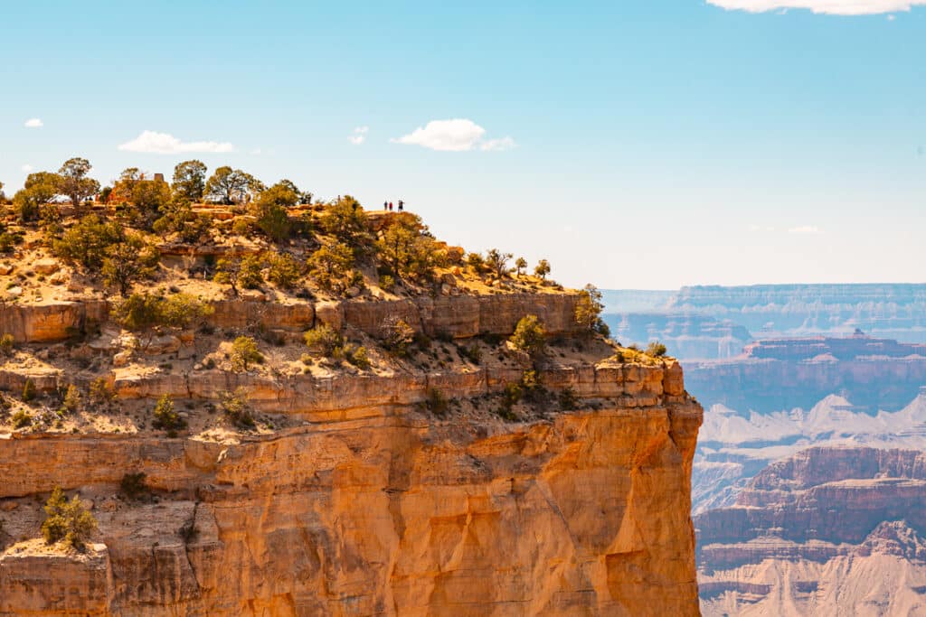 Powell Point as seen from Maricopa Point in Grand Canyon National Park South Rim