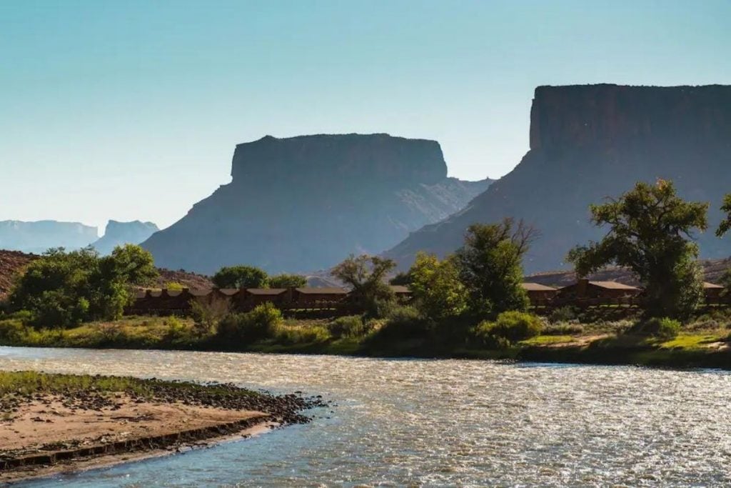 Red Cliffs Lodge hotel in Moab, Utah near Arches National Park