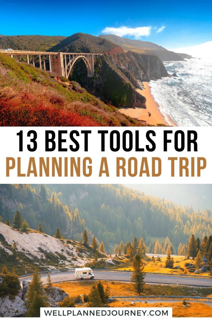 Plan a Road Trip Pinterest Pin