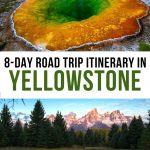 Salt Lake City to Yellowstone and Grand Teton Pinterest Pin