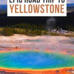 Salt Lake City to Yellowstone and Grand Teton Pinterest Pin