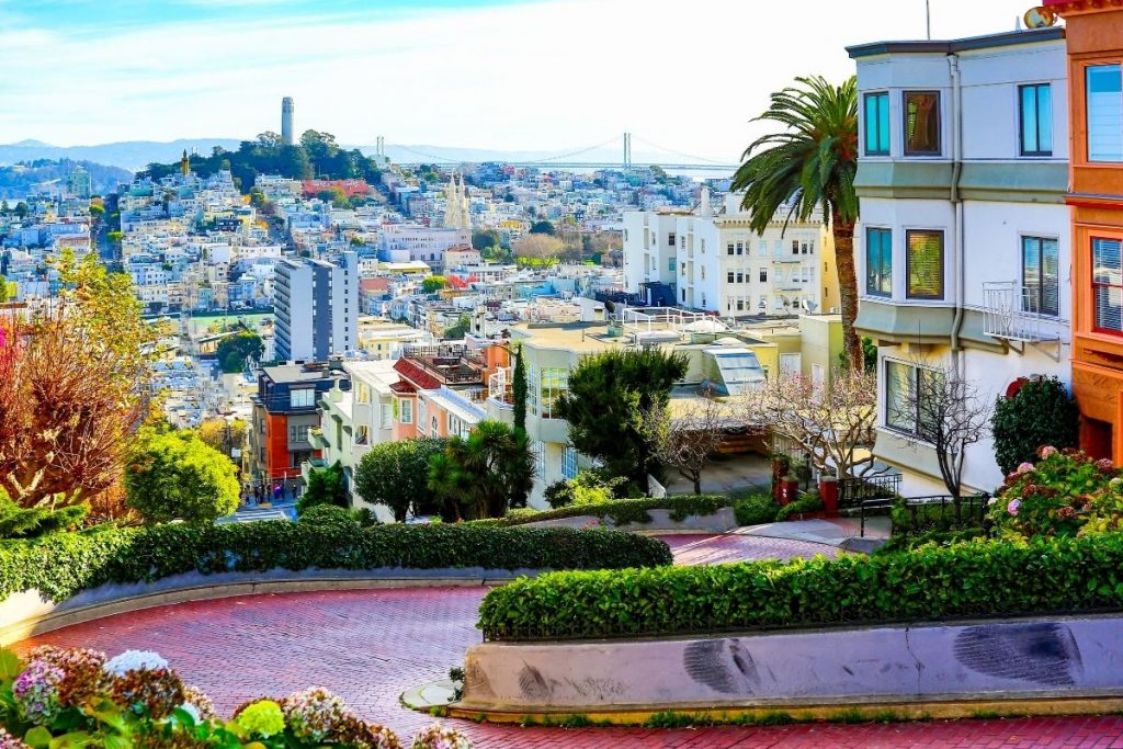 Lombard Street in San Francisco