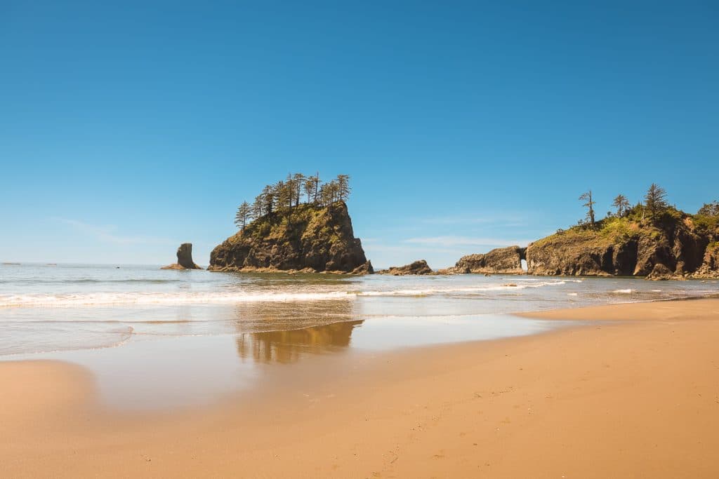 Second Beach in Olympic National Park