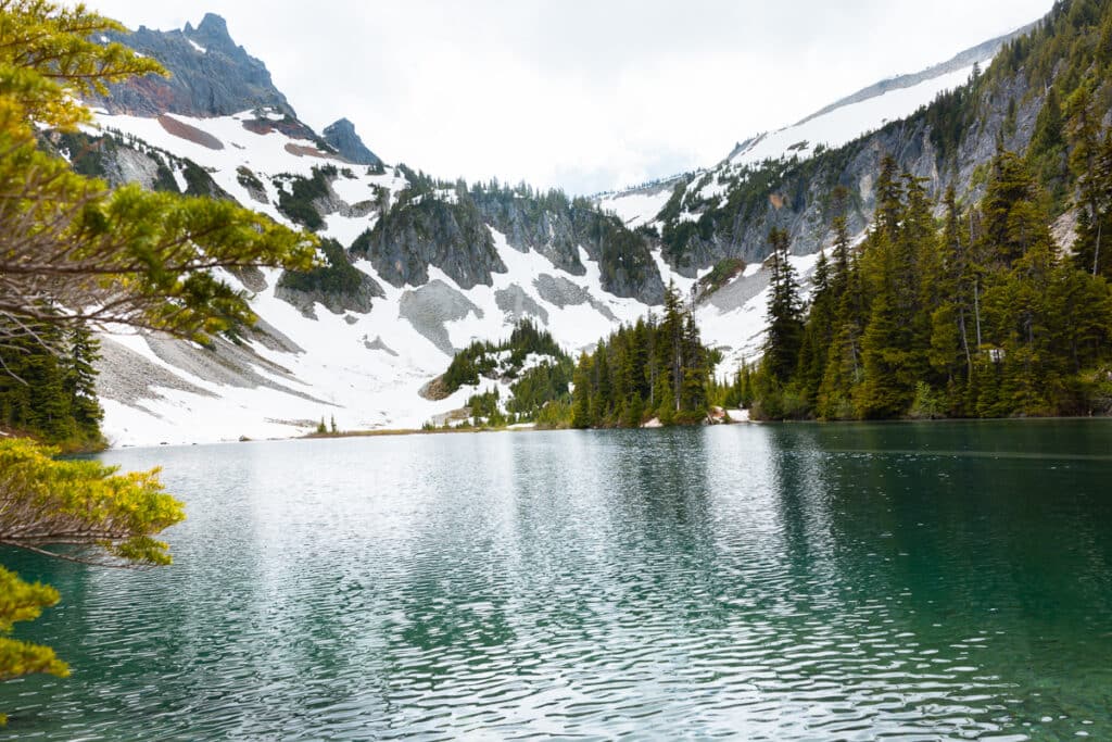 Snow Lake in Mount Rainier National Park