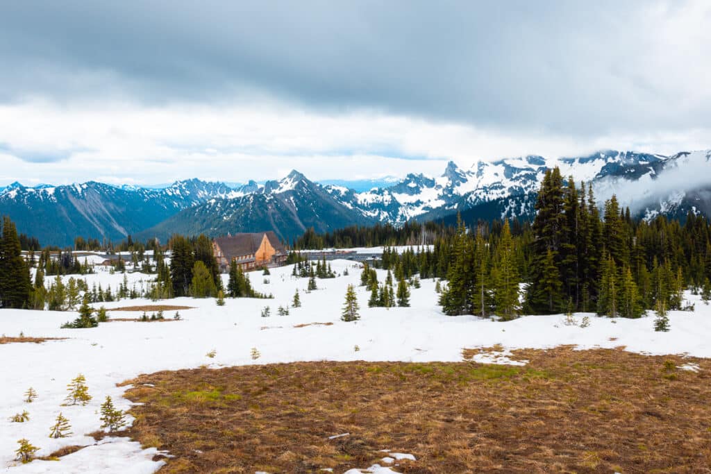 Sunrise Visitor Center in Mount Rainier