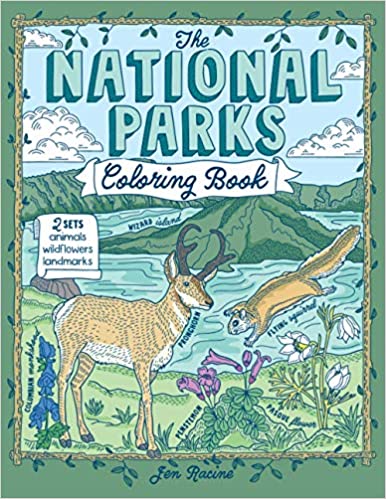 The National Parks Coloring Book