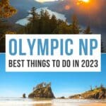 Best Things to Do in Olympic National Park Pinterest Pin