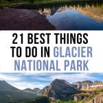 Top Things to Do in Glacier National Park Pinterest Pin