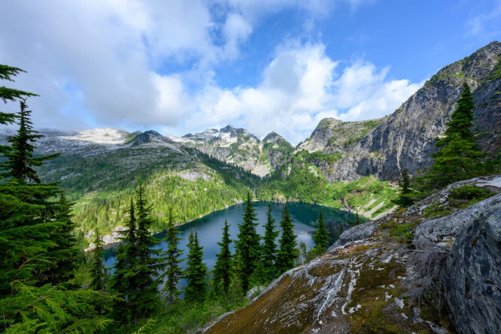 Thornton Lake Trail in North Cascades National Park