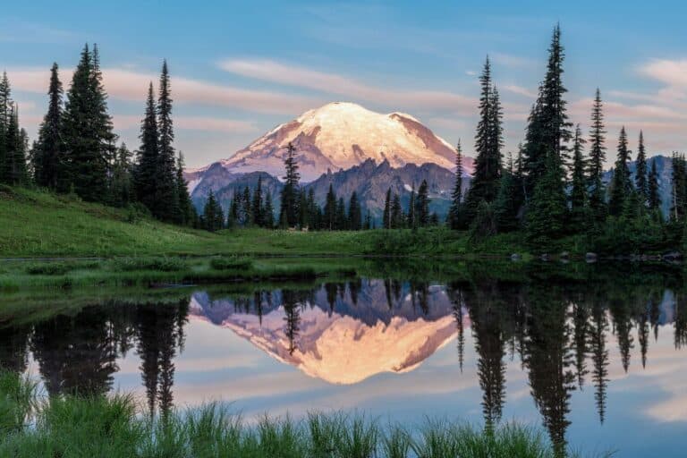 Tipsoo Lake in Mount Rainier National Park