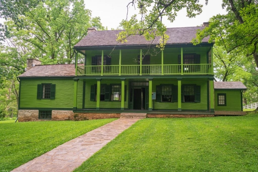 Green house at Ulysses S. Grant National Historic Site