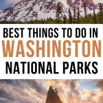 Washington National Park Pinterest Pin