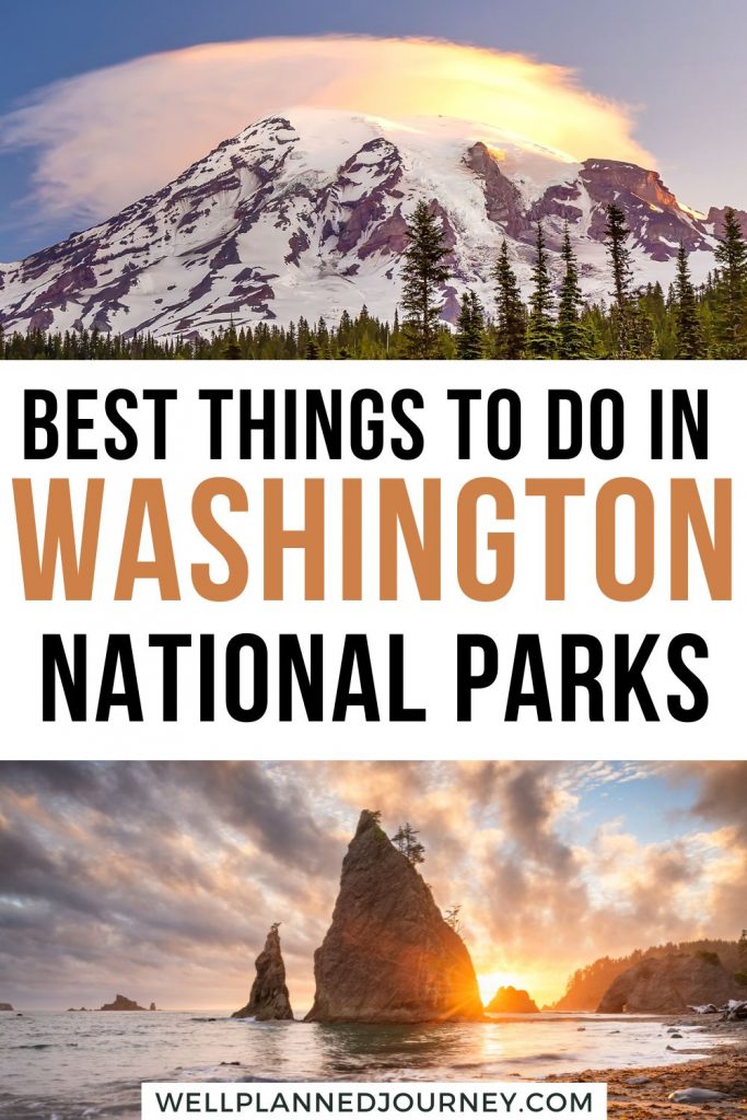 Washington National Park Pinterest Pin