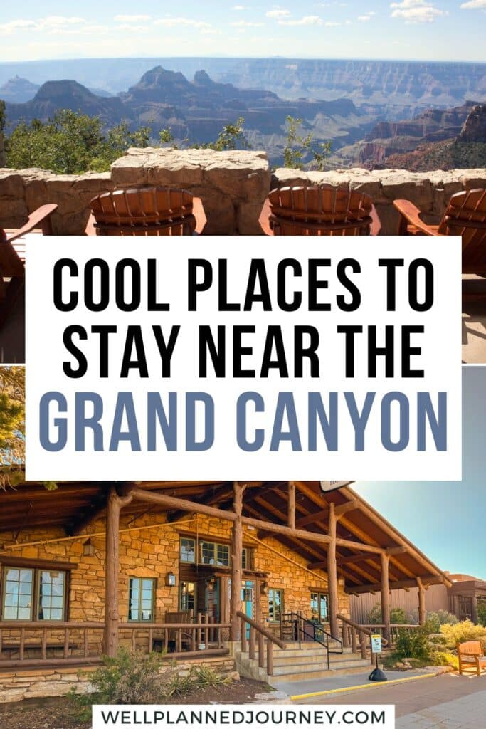 Where to Stay in Grand Canyon Pinterest Pin