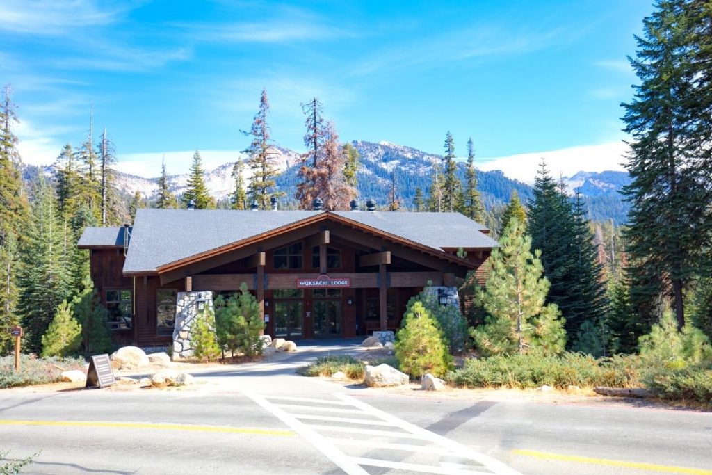 View of Wuksachi Lodge in Sequoia National Park