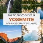 Best Yosemite Photography Spots Pinterest Pin