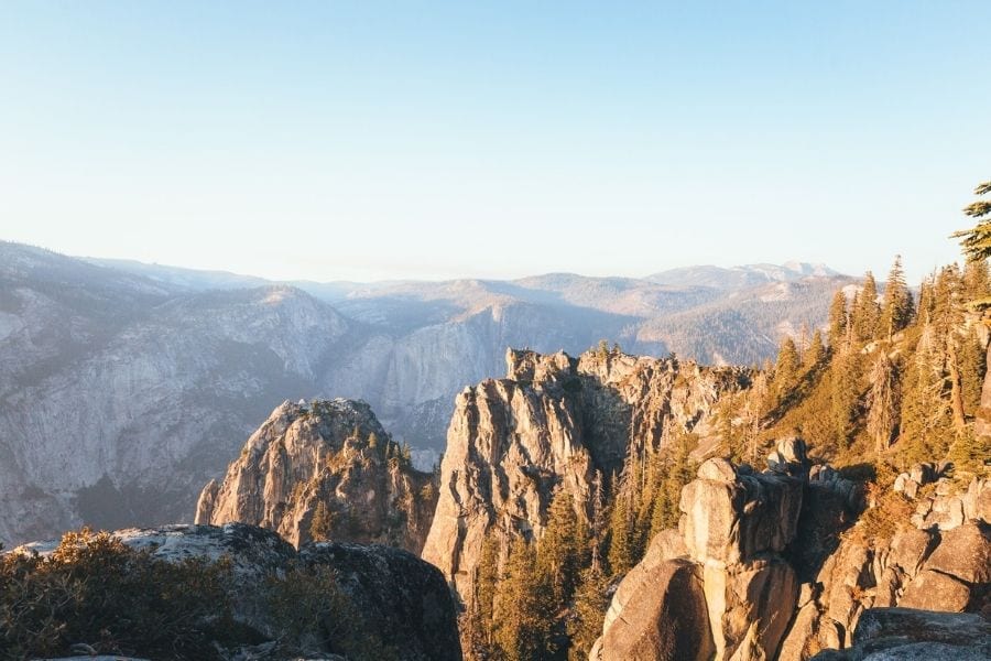 Yosemite National Park in the Summer