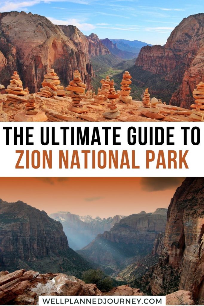 Guide to Zion National Park Pinterest Pin